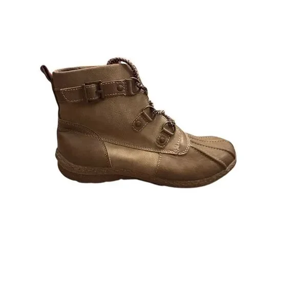 Born B.O.C. Aspen Women's Duck Boots Size 7.5M Brown Ankle Casual - Picture 1 of 8